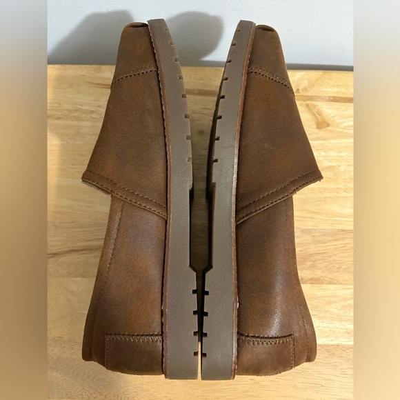 Bobs Skechers Shoes Womens 9.5 Chill Lugs Urban Spell Cabin Slip On 113352 Brown - Picture 6 of 8